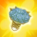 A Blue Rose in Full Bloom